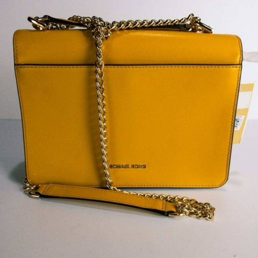 MICHAEL Michael Jade Shoulder Bag - Sunflower - Picture 8 of 8